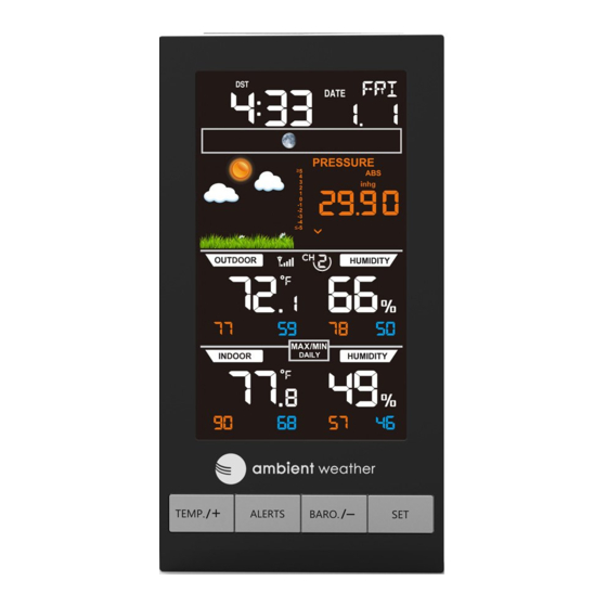 Ambient Weather WS-2801 User Manual