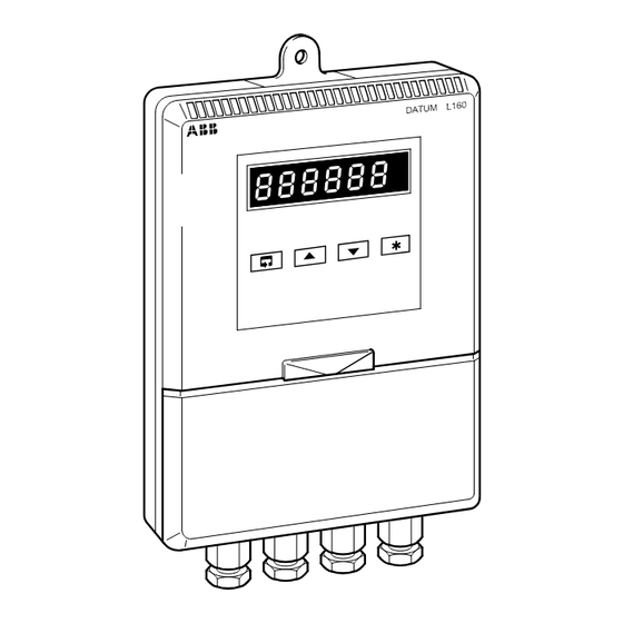 ABB DATUM L160 User Manual