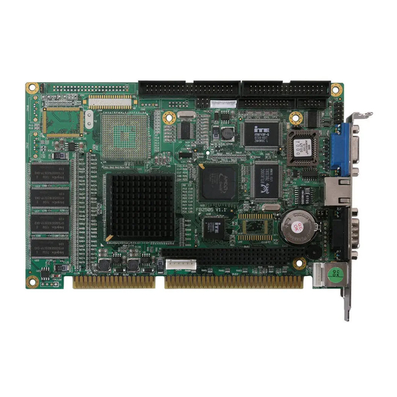 FabiaTech FB2505 Series Quick Setting Manual