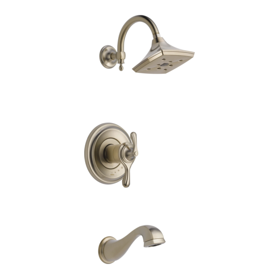 Brizo Charlotte T60285 Shower Faucet Manuals