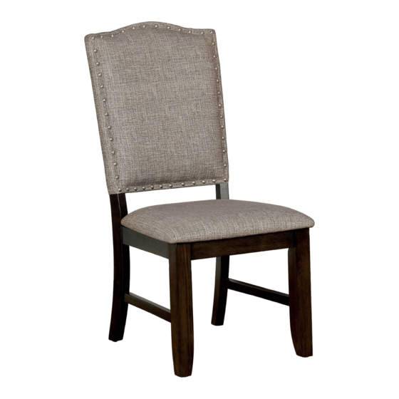 Furniture of America CM3911SC-2PK Assembly Instructions Manual