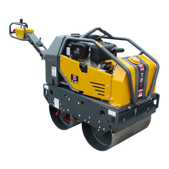 Altrad BELLE TDX 650 A ROLLER Manuals