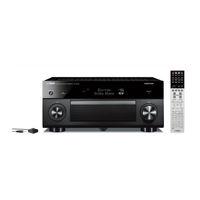 Yamaha RX-V2079 Easy Setup Manual