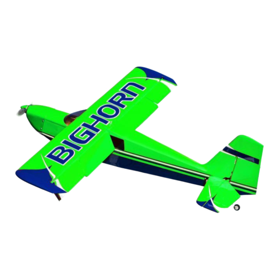 OMPHOBBY 49" Bighorn ARF Installation Manual