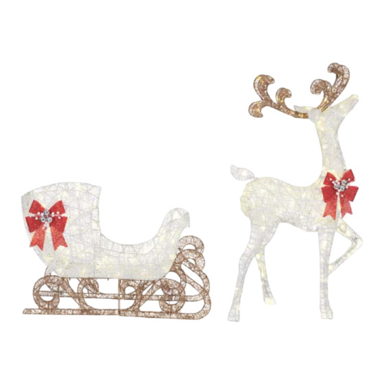 Home Accents Holiday 23RT11722112 Assembly Instructions