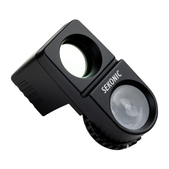 Sekonic DIGI MASTER L-718 Operating Instructions Manual