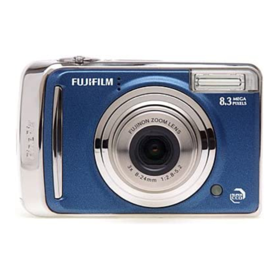 FujiFilm FinePix A805 Manuals