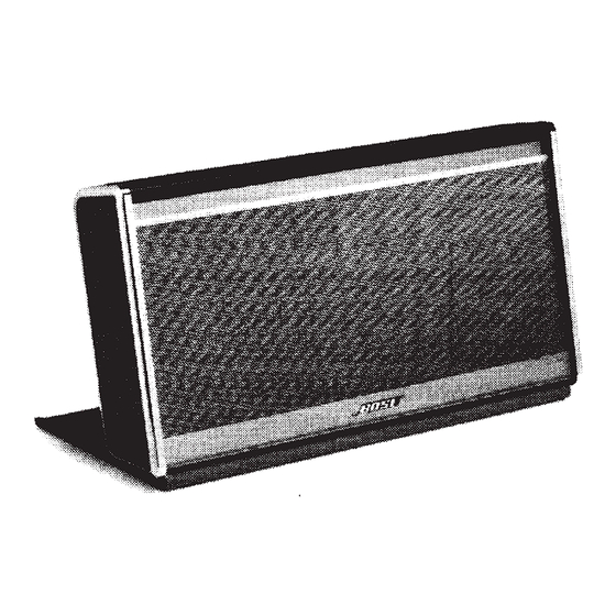 Bose SOUND LINK Owner's Manual