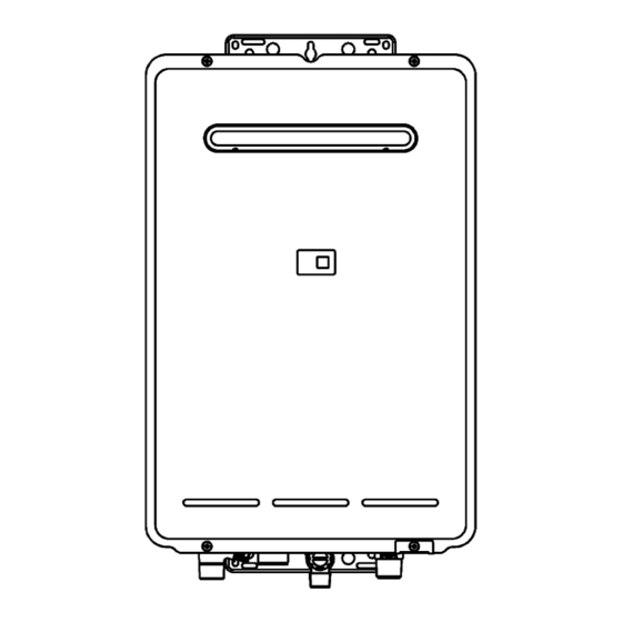 Rinnai Infinity 20e Installation And User Manual