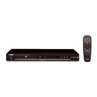 Yamaha DVD-S559MK2 Owner's Manual