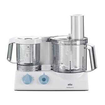 Braun CombiMax 700 Vital User Manual