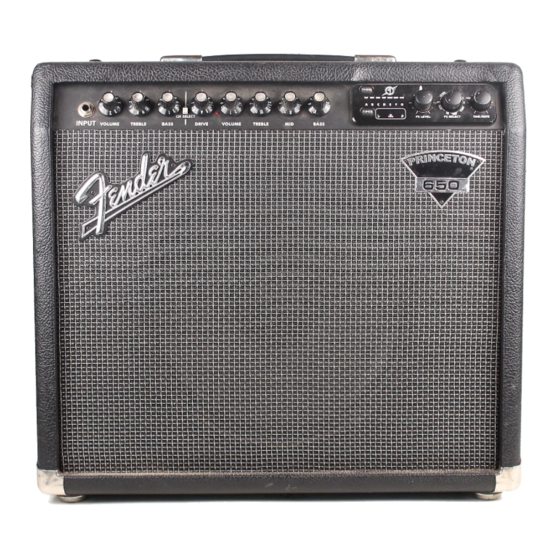 fender princeton 650 amp