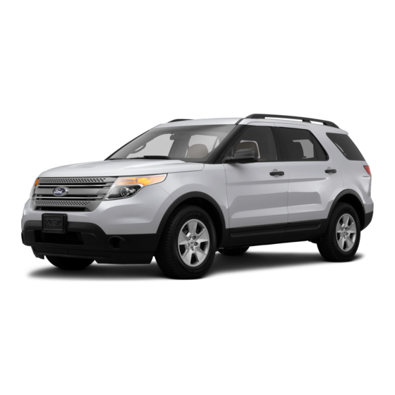 FORD EXPLORER 2014 OWNER'S MANUAL Pdf Download | ManualsLib