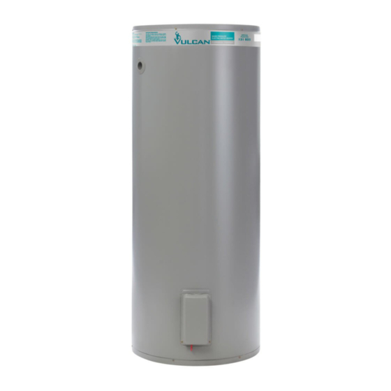 VULCANHART ELECTRIC DOMESTIC WATER HEATER OWNER'S MANUAL AND