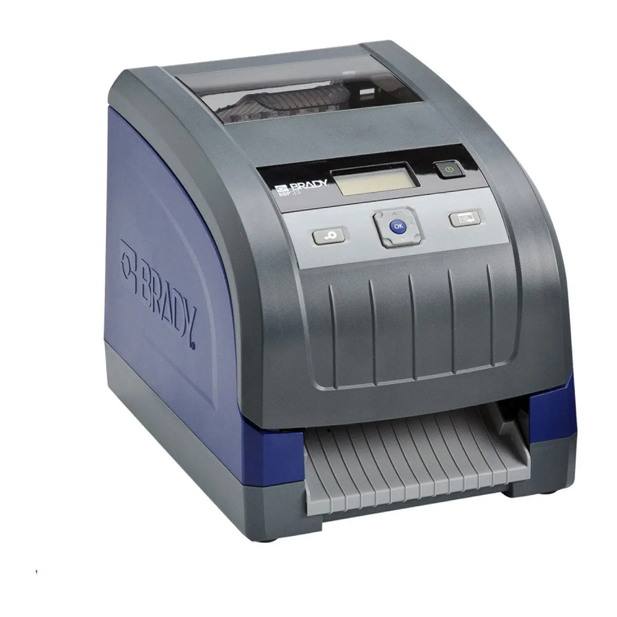 BRADY BBP 33 USER MANUAL Pdf Download ManualsLib