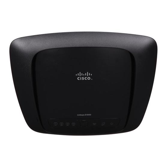 Cisco Linksys e1000 v2.1 Wireless N Router 