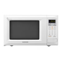 Daewoo KOR7LC7 Manual Microwave Oven White 20 liters 20 Litre 