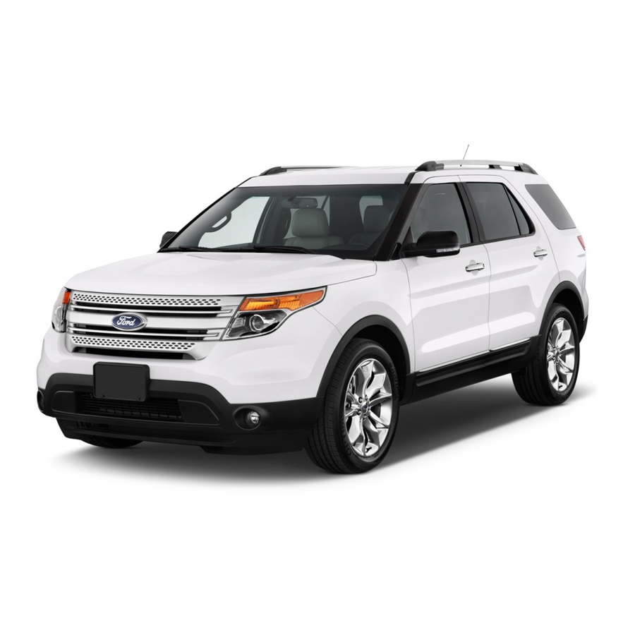 FORD EXPLORER 2011 OWNER'S MANUAL Pdf Download | ManualsLib