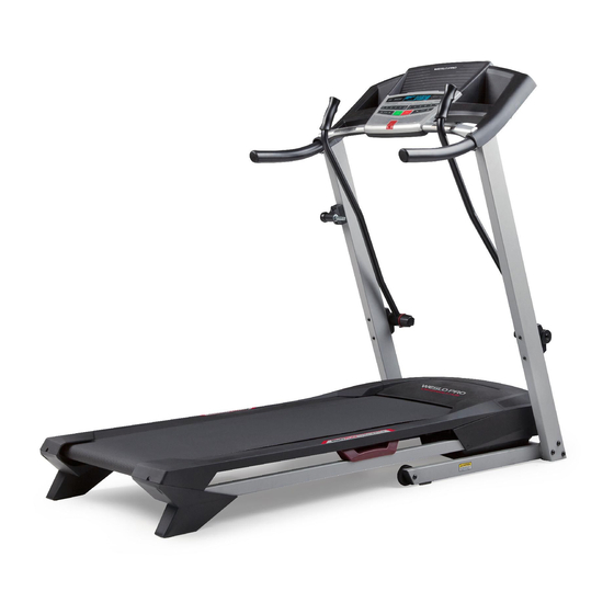 Weslo 2025 pro treadmill