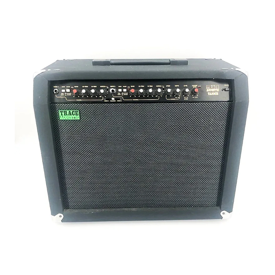 Trace Acoustic TA60CR Operating Instructions Manual