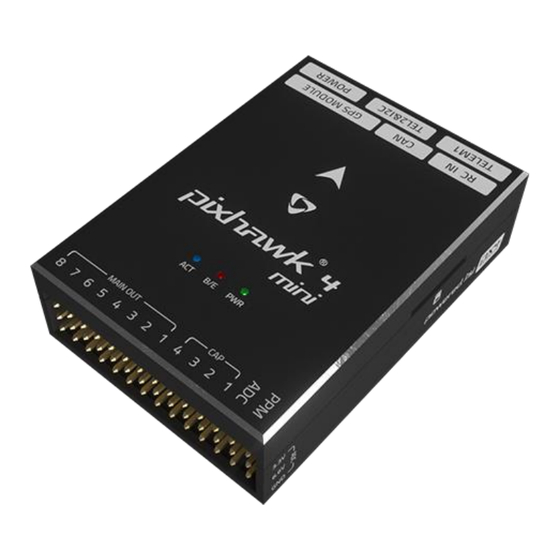 Holybro Pixhawk 4 Manual