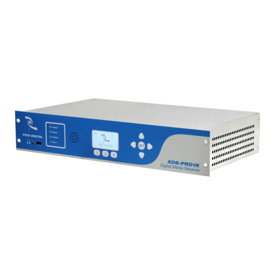 Pico Digital XDS-PRO SERIES User Manual