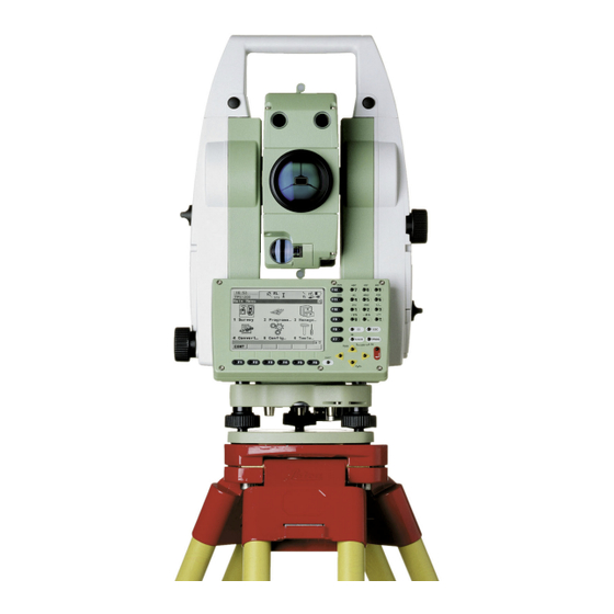 Leica TPS1200 Getting Started Manual