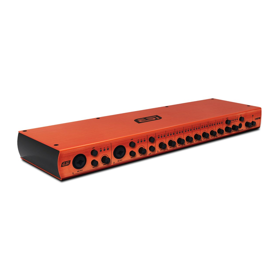 ESI U108 PRE User Manual