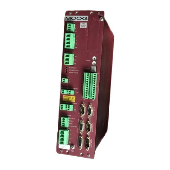 Moog T200 User Manual
