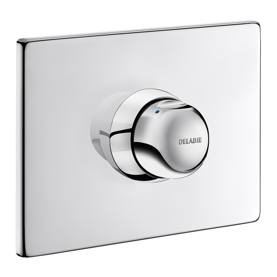 Delabie TEMPOMIX 790BOX-790218 Manual