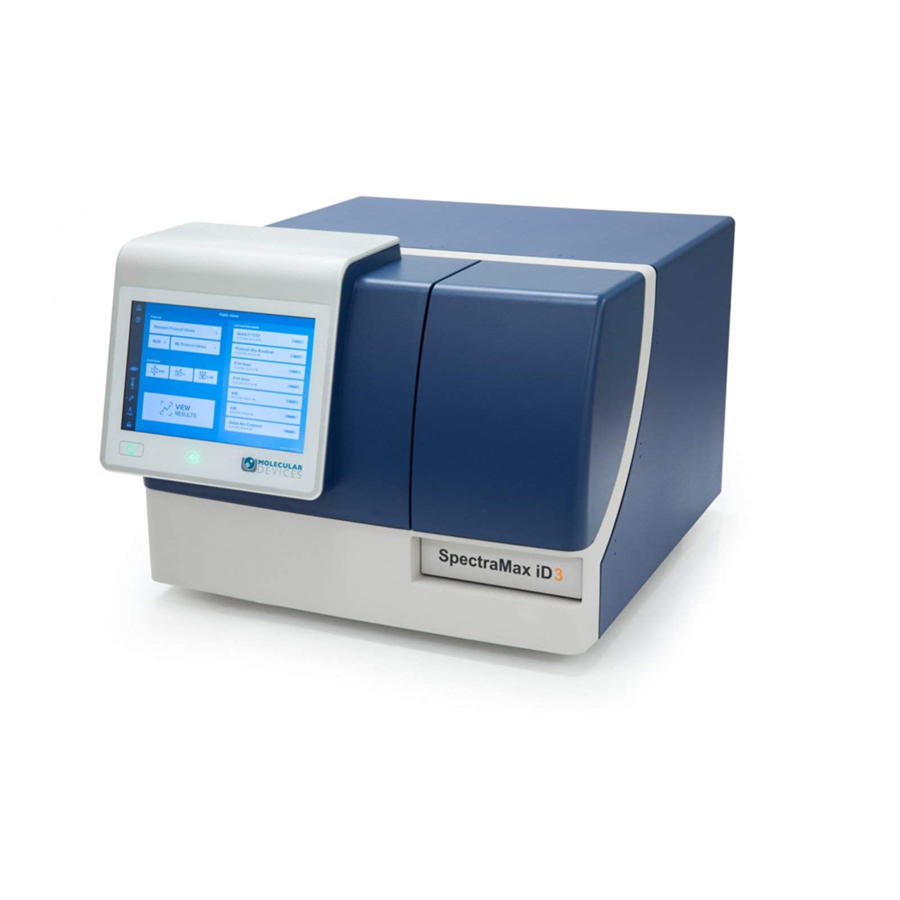 Molecular Devices SpectraMax iD3 Installation Manual