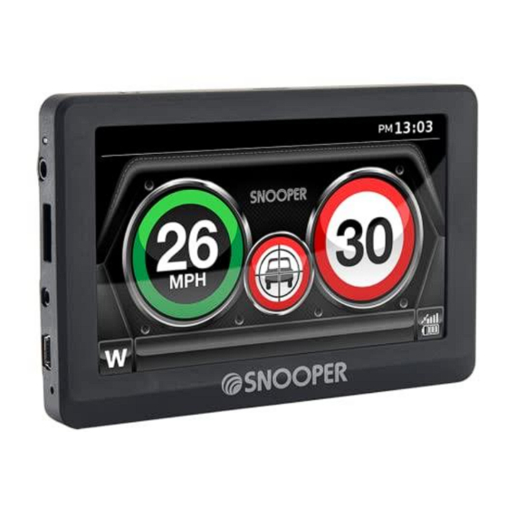 Snooper MY-SPEED XL G2 Manual
