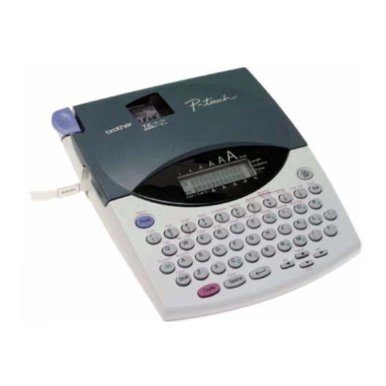 Brother P-touch 1800 User Manual
