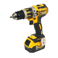 DeWalt XR DCD737 User Manual