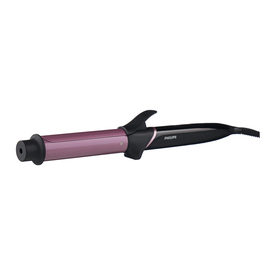 Philips BHB868 - Curling Iron Manual