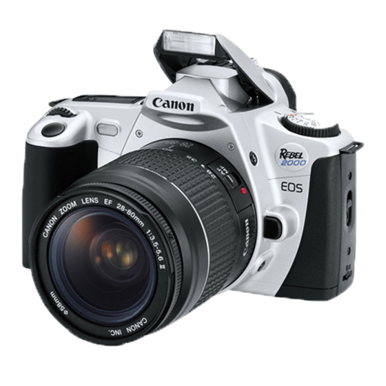 Canon EOS REBEL 2000 Manual