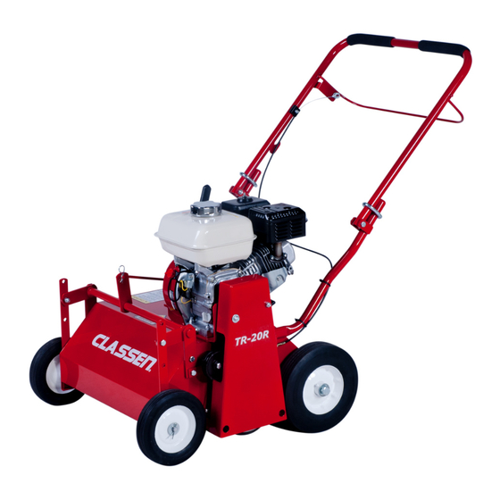 Classen TR-20H Operator's Manual