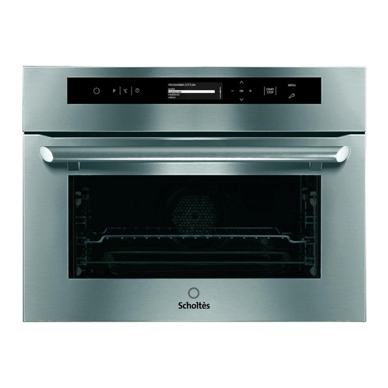SCHOLTES OVEN Instructions For Use Manual