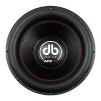 Db Drive WDX12 7KD2 User Manual