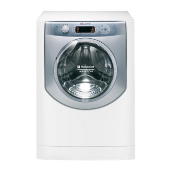 Hotpoint Ariston AQUALTIS AQM8D 49 U Instructions For Installation And Use Manual