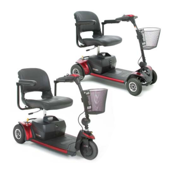 Pride Mobility Traveller Plus Owner's Manual
