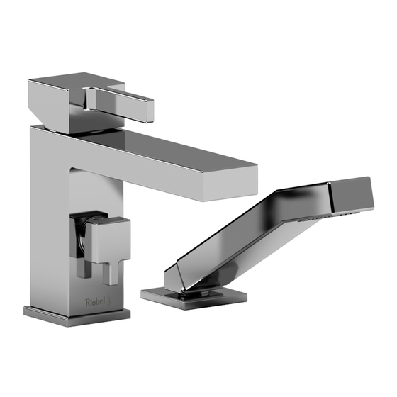 Riobel MZ02 Installation Manual