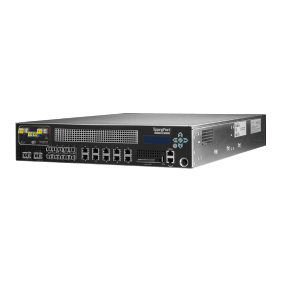 Trend Micro TippingPoint series Hardware Specification And Installation Manual