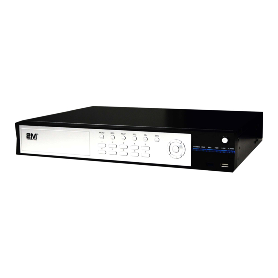 2M Technology DVR 6000 Series Manuals
