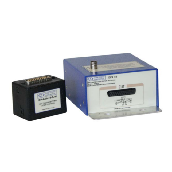 Com-Power ISN T8 Instruction Manual
