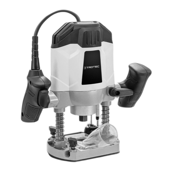 Trotec PRTS 10-1200 Instruction Manual
