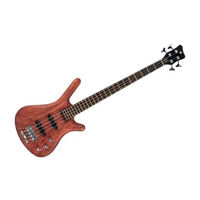 Warwick Star Bass II passive User Manual