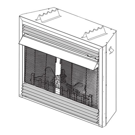 Continental Fireplaces CVF36P Installation And Operating Instructions Manual