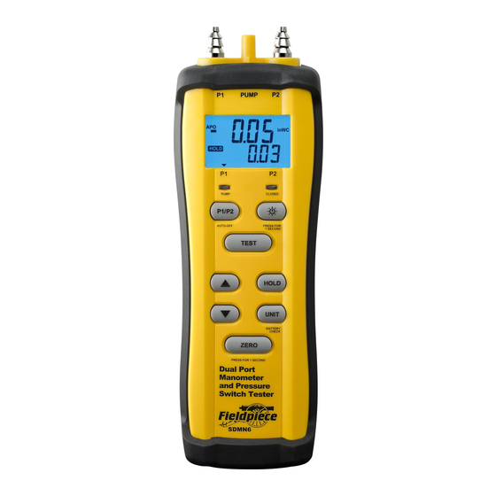 Fieldpiece SDMN6 Operator's Manual