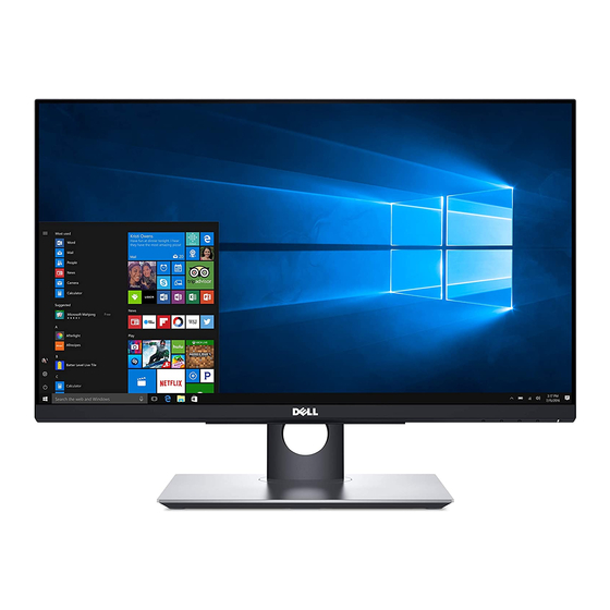 Dell P2418HT User Manual